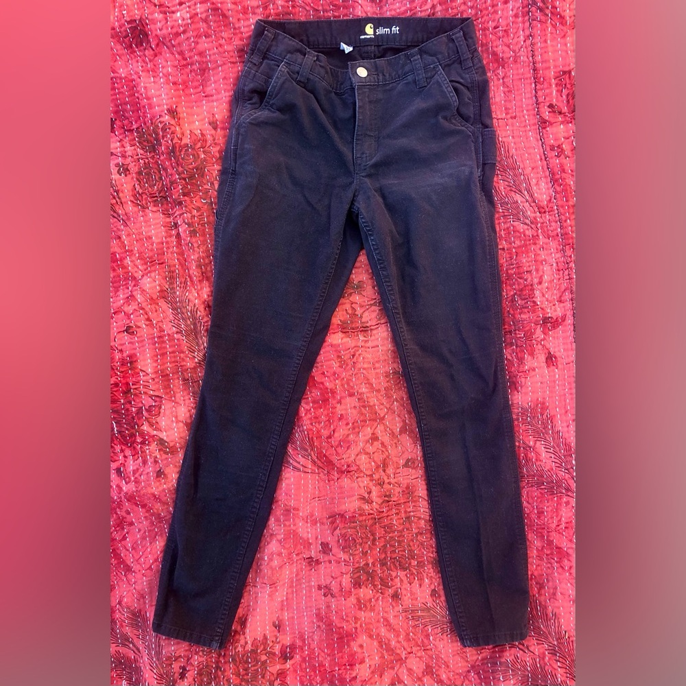 Carhartt Black Slim Fit Pants
